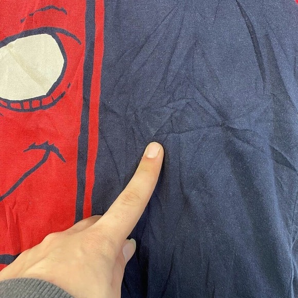 Devilishly Handsome Graphic Tee Thrifted Vintage Style Size XL - Picture 9 of 9